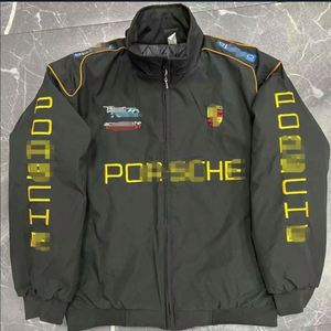 Chaqueta Americana de Carreras para Hombre, Modelo F1, Acolchada de Algodón, Cortavientos, con Bordado, para Béisbol y Motociclismo - Product Image 3