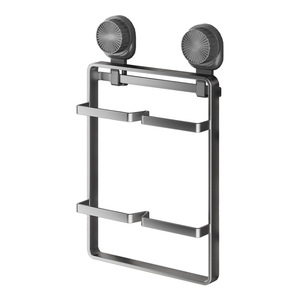 ชั้นวางรองเท้าแตะในห้องน้ำแบบติดผนัง รูปทรงสี่เหลี่ยมผืนผ้า ทนทาน พกพาสะดวก สำหรับติดตั้งหลังประตูหรือผนัง - Product Image 1