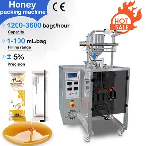 New trends honey packing machine liquid packing plastic sachet packaging machine for honey straws packaging