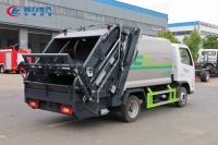 Camion compacteur électrique haute efficacité 63 kWh, collecteur de déchets Euro 6 zéro émission pour le nettoyage urbain