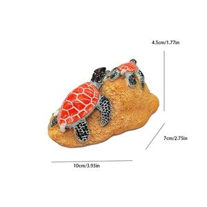 Hot Bán Thân Thiện Với Môi Nhựa Thủ Công Mỹ Nghệ Đại Dương Bãi Biển Rùa Bể Cá Trang Trí Cross-Biên Giới Điêu Khắc Bức Tượng Cho Du Lịch - Product Image 2