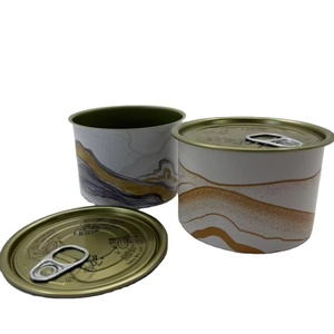 Tapa redonda de metal fácil de tirar de 73mm para mariscos enlatados para pulpo, salmón, sardinas, tarros de atún, botellas, Material de aluminio duradero - Product Image 3
