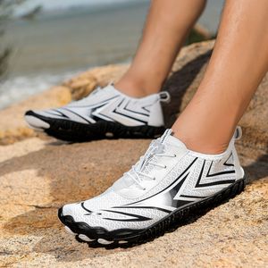 Chaussures d'eau avec empeigne en mesh, semelle en caoutchouc, séchage rapide, unisexes, pour la plage, la randonnée, le trekking, l'escalade, le surf - Product Image 4