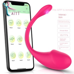 E-commerce Hot Female Sex Toy APP Off-site pour le saut d'œuf pour adultes Vibromasseurs avec vibrateur Masturbateur pour le saut d'œuf - Product Image 6