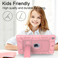 Housse de protection pour tablette robuste pour iPad 10.2 pouces 7/8/9th 2019/2020/2021 avec support intégré