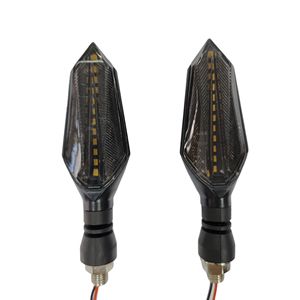 Clignotants séquentiels à LED pour moto Sx, 12V, universels, feux d'avertissement double face - Product Image 3