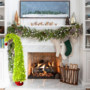 Suministro Directo de Fábrica de Nuevos Productos Navideños, Árbol de Navidad <span class=keywords><strong>en</strong></span> Maceta Más Vendido, Grinch con Cuello Torcido - Product Image 3