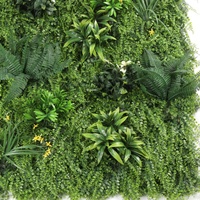 Panneaux de buis artificiels Offre Spéciale 50*50CM décoration murale verte fausse plante mur feuilles haie pour intérieur extérieur