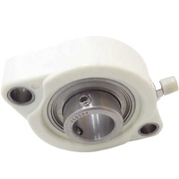Unités de roulements à insert en acier inoxydable avec bride en plastique blanc CTL204 CFL204/USFD204