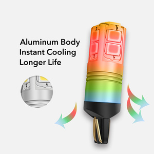 JG Pro <span class=keywords><strong>T10</strong></span> <span class=keywords><strong>W5W</strong></span>/194 Leds <span class=keywords><strong>T10</strong></span> <span class=keywords><strong>Can</strong></span> <span class=keywords><strong>Bus</strong></span> <span class=keywords><strong>T10</strong></span> Led 12V <span class=keywords><strong>W5w</strong></span> 10SMD 3030 Chip 6000K Trắng Cho Ô Tô Và Xe Tải - Product Image 4