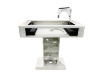 Pupitre de Commande DJ Tour de Contrôle Table DJ pour Contrôleur Pioneer XDJ DDJ CDJ Rane Four avec Flight Case