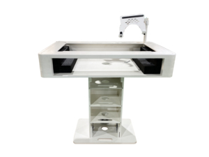 Soporte de Podium para DJ, Torre de Control, Mesa para Controlador <span class=keywords><strong>Pioneer</strong></span> <span class=keywords><strong>XDJ</strong></span> DDJ CDJ Rane Four con Flight Case - Product Image 3