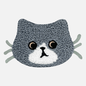 Patch personnalisé tendance avec logo, motif chat, à <span class=keywords><strong>coudre</strong></span> ou thermocollant, broderie chenille pour vêtements, sur mesure - Product Image 2