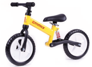 Bicicletta senza pedali FBB-01 per bambini - Costruzione robusta |   Altezza del sedile regolabile |   Facile Trasportabilità - Auto Giocattolo Cavalcabile Bicicletta per Bambini - Product Image 2