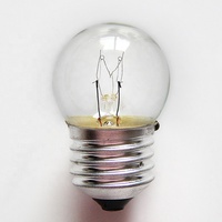 Ampoule à incandescence S11 G35 BA15D B22 E17 24V-75V, verre transparent, ampoules rondes Edison, dimmable, 2200-2500K