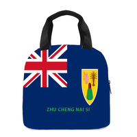 Sac à lunch isotherme avec drapeau de Samoa, parfait pour les enfants, la maternelle, l'école, le travail, les voyages, les pique-niques, facile à transporter, unisexe