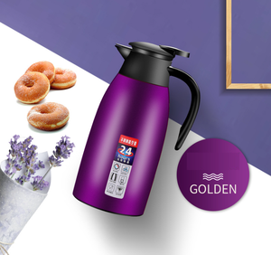1.5L <span class=keywords><strong>2L</strong></span> Usine Vide Cruche Thermos <span class=keywords><strong>Théière</strong></span> Isolé En Acier Inoxydable Café Carafe Ménage Portable Chaud Bouilloire Grande Capacité - Product Image 4