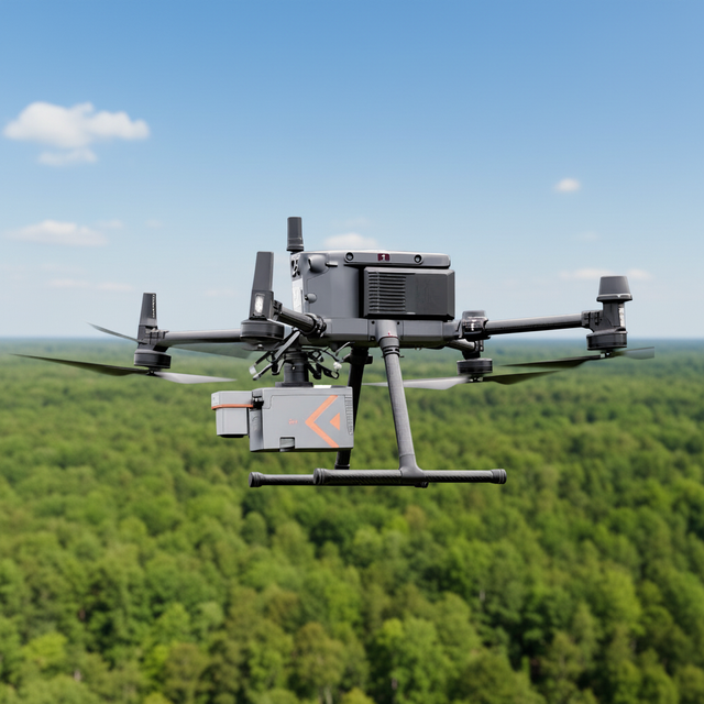 700m 1000m Airborne 3D Laser Scanner LiDAR System 5mm Precision 1TB SSD 26MP Camera GNSS IMU for UAV Mapping Survey