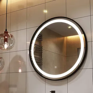 Luxury Bathroom Living Room Decorative Mirror Glass Decor Side Vanity Mirror Makeup Wall Mirrors