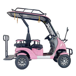 Carrito de Golf Eléctrico Pequeño y Económico 4x4 con Motor de 1500W, Velocidad de 30-50km/h, 3-4 Asientos, Carga Útil de 500kg - Product Image 6