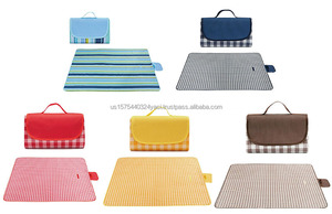 Manta de Picnic Impermeable, Plegable, Resistente a la Arena, Portátil, para Playa, Parque, Viajes, Camping y Senderismo - Product Image 2