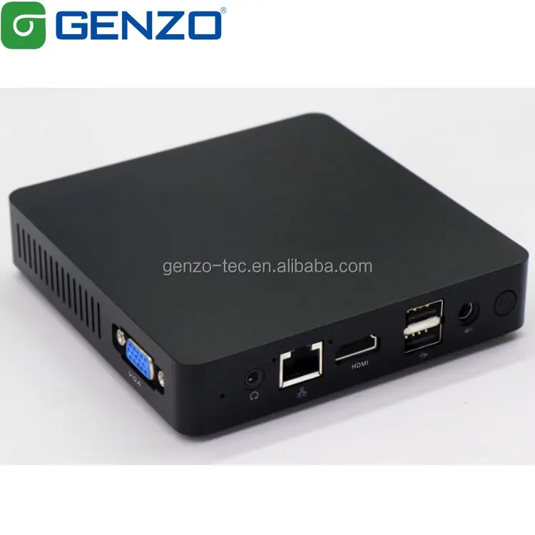 GENZO Intel Apollo lake N3350 Neuer industrieller Mini-PC Mainframe-Auto-PC mit RS232 Mini-PC Windows10