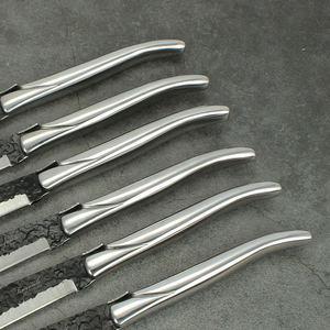 قسط laguiole شريحة فولاذية سكين شفرة مطرقة سكين مع مقبض مزورة - Product Image 6