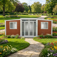 Maison conteneur préfabriquée extensible FLKT de 20 pieds, 2 chambres, norme australienne, villa modulaire moderne, mini-maison