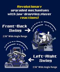 Équipement des joueurs VR de double de VART pour la <span class=keywords><strong>salle</strong></span> de jeu de réalité <span class=keywords><strong>virtuelle</strong></span> - Product Image 2