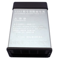 Alimentation Électrique Étanche IP65 33A Led 12v 400w 220v Ac-dc Transformateur 12v pour Éclairage LED