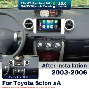 วิทยุติดรถยนต์ระบบ <span class=keywords><strong>Android</strong></span> 13 ขนาด 7 นิ้ว รองรับ Carplay GPS สำหรับ Toyota Scion XAr ปี 2003-2006 พร้อม Carplay 4G Mirrorlink FM BT GPS WIFI จอสัมผัส กล้องมองหลัง - Product Image 1