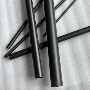 Tubería de Fibra de Carbono 3k Suministrada por Fábrica China con 100% de Contenido de Carbono, Diámetro Exterior de 10-120 mm - Product Image 6