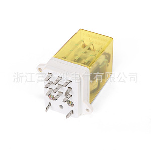 รีเลย์แม่เหล็กไฟฟ้า JJDZ3-33ฟูจิขนาดเล็ก AC DC แบบฟอร์มการติดต่อ COM - Product Image 4
