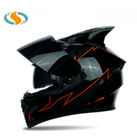 Helm Motor Full Face Terlaris dengan Desain Chair Corner dalam Berbagai Warna & Pola Helm Motor Full Face