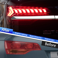 Feux arrière LED KGKB pour Audi Q7 4L 4LB 2006-2015 – Amélioration avec clignotants dynamiques à animation séquentielle, Plug & Play