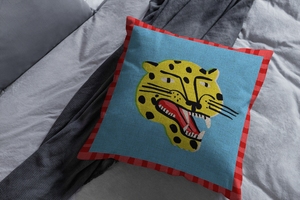 Simpatico cartone animato tigre copricuscino autunno giungla decorazione per la casa federa animale divano camera da letto federa federa - Product Image 6
