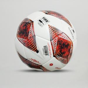 Ballon de football professionnel personnalisé taille 5, léger, en cuir PU thermocollé imprimé, pour matchs et entraînements en intérieur/extérieur - Product Image 4