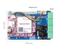 MPUUART Raspberry Pi 5 PCIe papan pengembangan Linux 64-bit USB seri Port ekspansi RS485 dengan isolasi RS232 USB2.0
