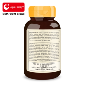 Fabricante OEM de Suplementos de Glucosamina y Condroitina, Glucosamina y Condroitina para la Salud de las Articulaciones, Cápsulas de Glucosamina y Cúrcuma - Product Image 6