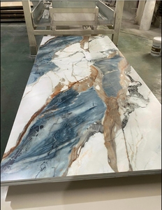 Chất lượng cao 4x8 feet trang trí Tấm UV <span class=keywords><strong>PVC</strong></span> UV tấm đá cẩm thạch nhựa <span class=keywords><strong>PVC</strong></span> tấm cứng cho phòng tắm khách sạn - Product Image 5