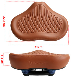 <span class=keywords><strong>Selle</strong></span> <span class=keywords><strong>de</strong></span> vélo ergonomique large professionnelle XFY, double absorption des chocs, éponge douce, cuir PU imperméable, fabricant <span class=keywords><strong>de</strong></span> sièges <span class=keywords><strong>de</strong></span> vélo - Product Image 2