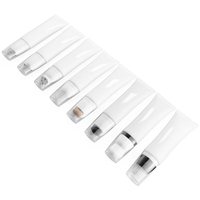 Tubes cosmétiques compressibles de 30 ml et 50 ml avec plusieurs embouts applicateurs, flacon vide, logo personnalisé pour crème pour les yeux, soins capillaires, soins du cuir chevelu