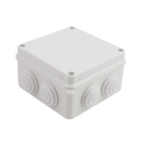Boîte de jonction électrique étanche, en plastique blanc, ip65, personnalisation facile, montage, mm, ip66