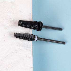 Vendita all'ingrosso punta per unghie in titanio senza taglio di sicurezza 6.0mm 5 in 1 Bit di rivestimento dritto per latta 4XC punta per unghie per rimuovere acrilico - Product Image 1