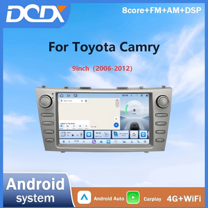 Estéreo para Auto Android de 9 Pulgadas para Toyota Camry (2006-2012), con CarPlay Inalámbrico y Android Auto, Navegación GPS, Unidad Principal Multimedia con Bluetooth - Product Image 1