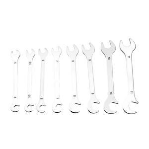 Dzt Double End Open Wrench 4-19mm Mini Compact Stainless Steel For Diy Repair <b>Tools</b> - Product Image 5