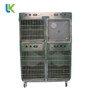 Veteriner kliniği kullanımı için veteriner tıbbi ekipman paslanmaz çelik katı desen dayanıklı köpek kafesi - Product Image 1