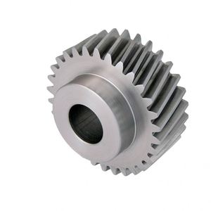 Fabricante de engranajes Engranaje helicoidal Transmisión de metal personalizada Piñón de engranaje de acero - Product Image 1