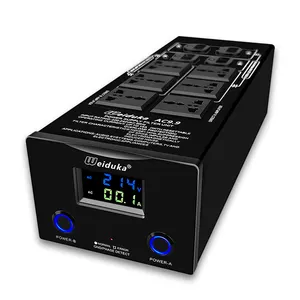 Weiduka AC 9.9 standard AC Power Filter Power Conditioner Surge Protection EU Outlets Power Strip
