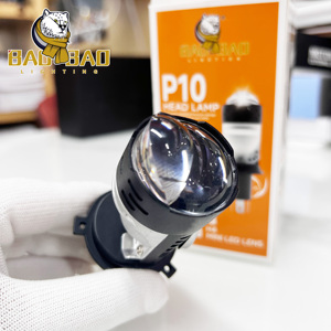 BAOBAO P10 Auto faro bombilla Super brillante cohete faro accesorios 60W lámpara frontal Kit coche LED H4 LED faro impermeable - Product Image 5